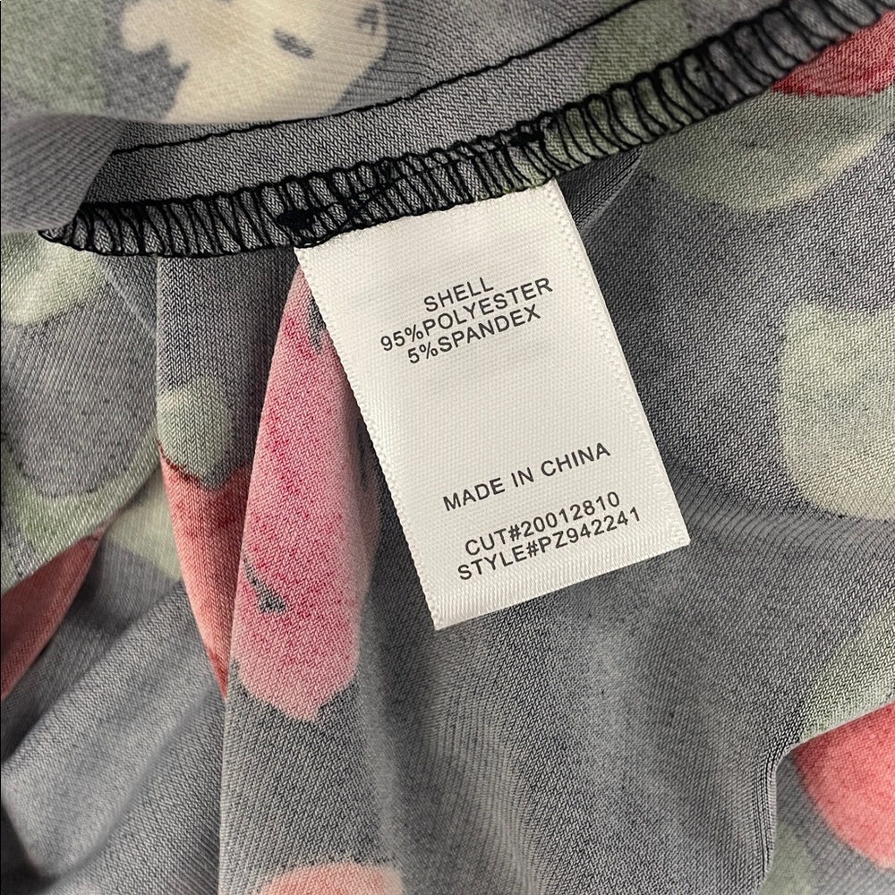 Premier Amour NWT Floral Sleeveless Maxi Dress Cinched Waist Size 14 - Picture 11 of 11